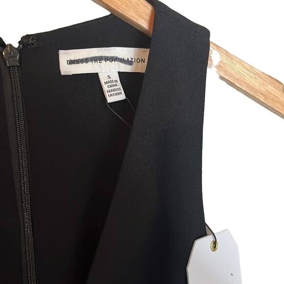 NWT Dress the Population Catalina Fit & Flare Cocktail Dress, Size S - Picture 6 of 7